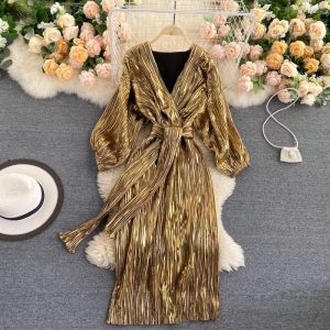 Golden Dress