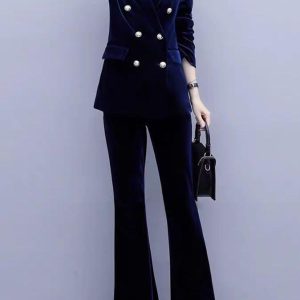 Blue Velvetina Royal Suit